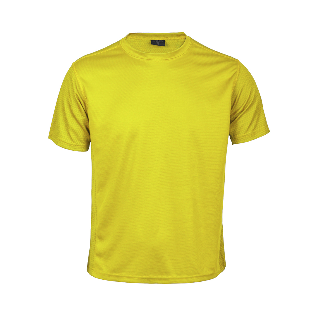 Camiseta Adulto Ravia amarillo talla M
