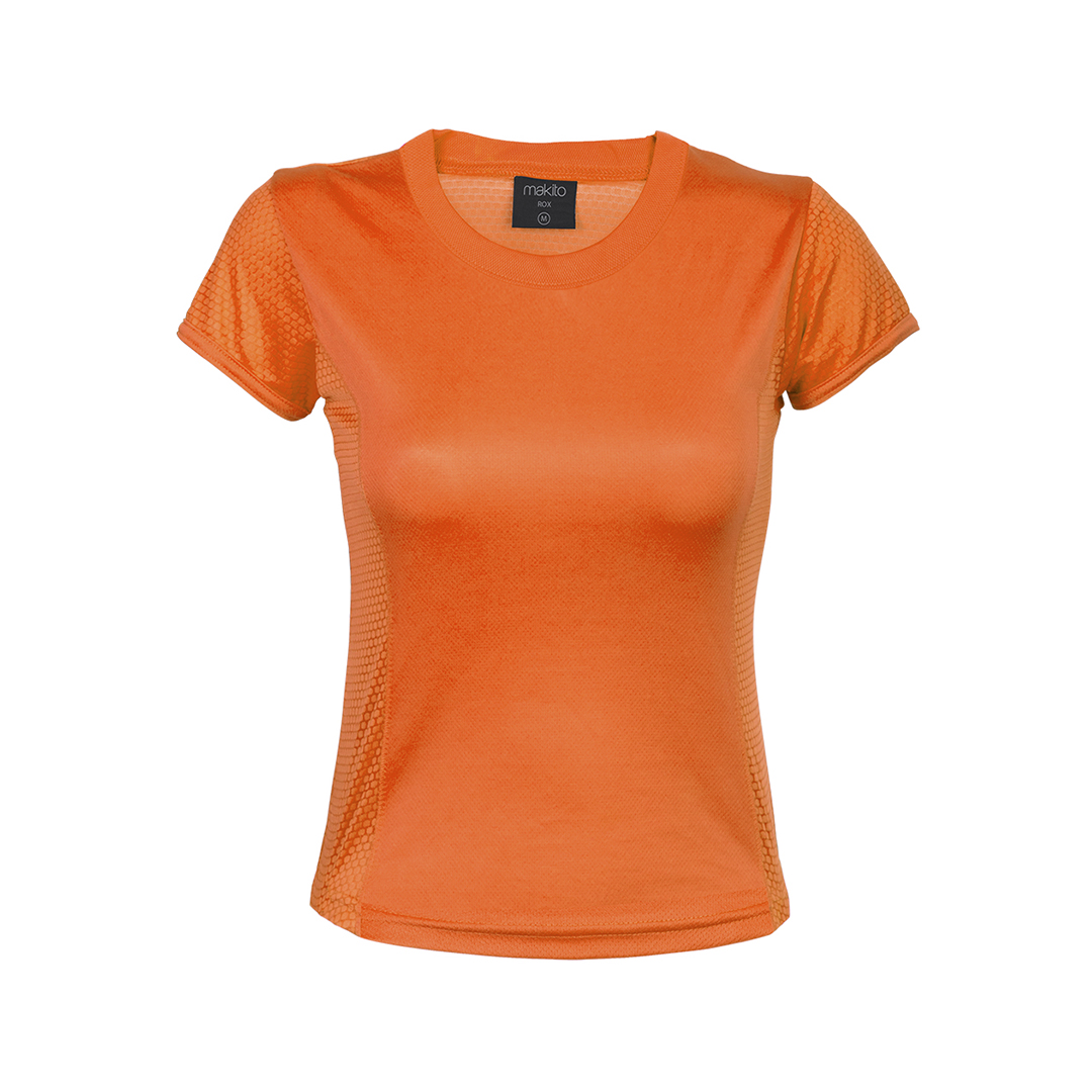 Camiseta Mujer Navalilla naranja talla M