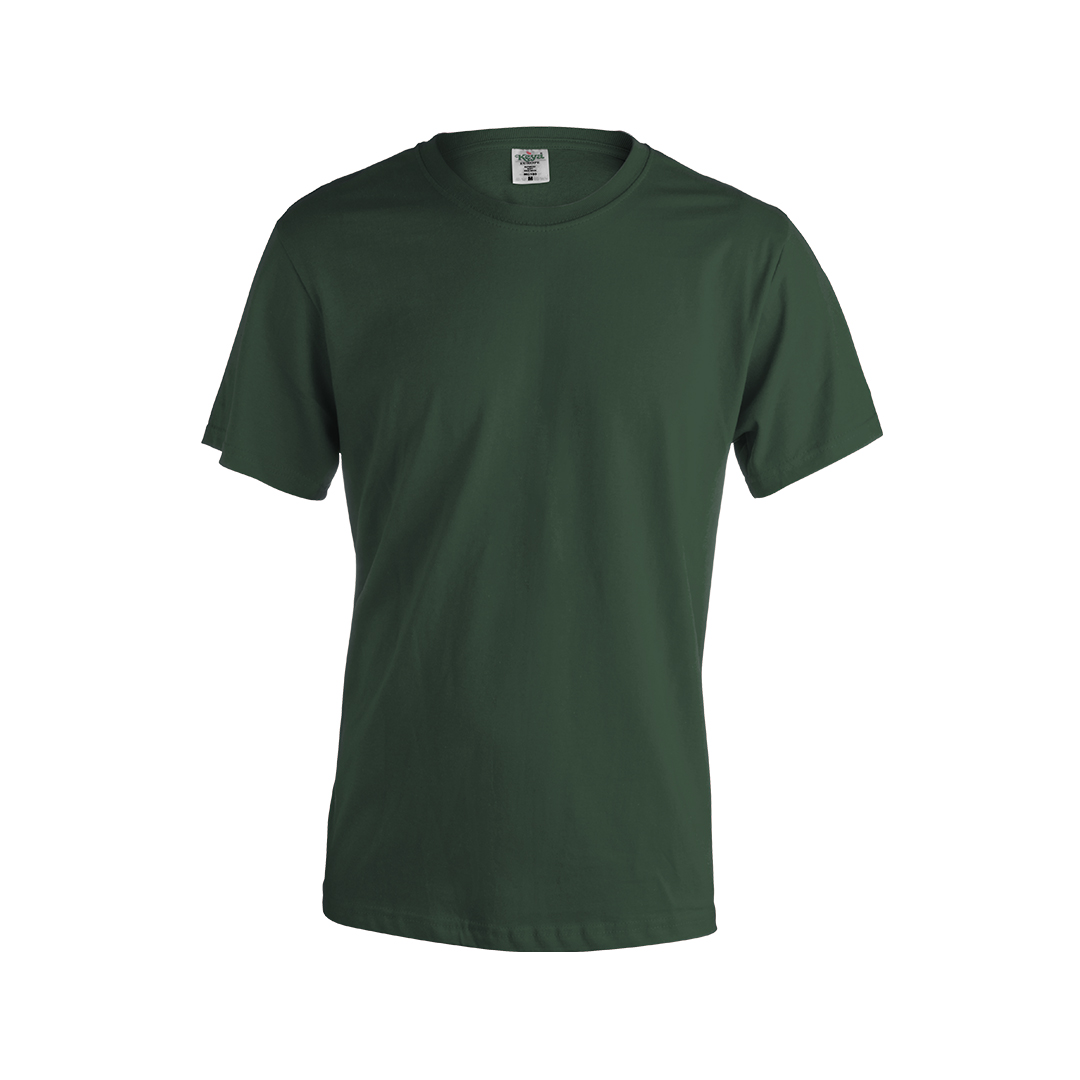 Camiseta Adulto Color "keya" Herriman verde botella talla L