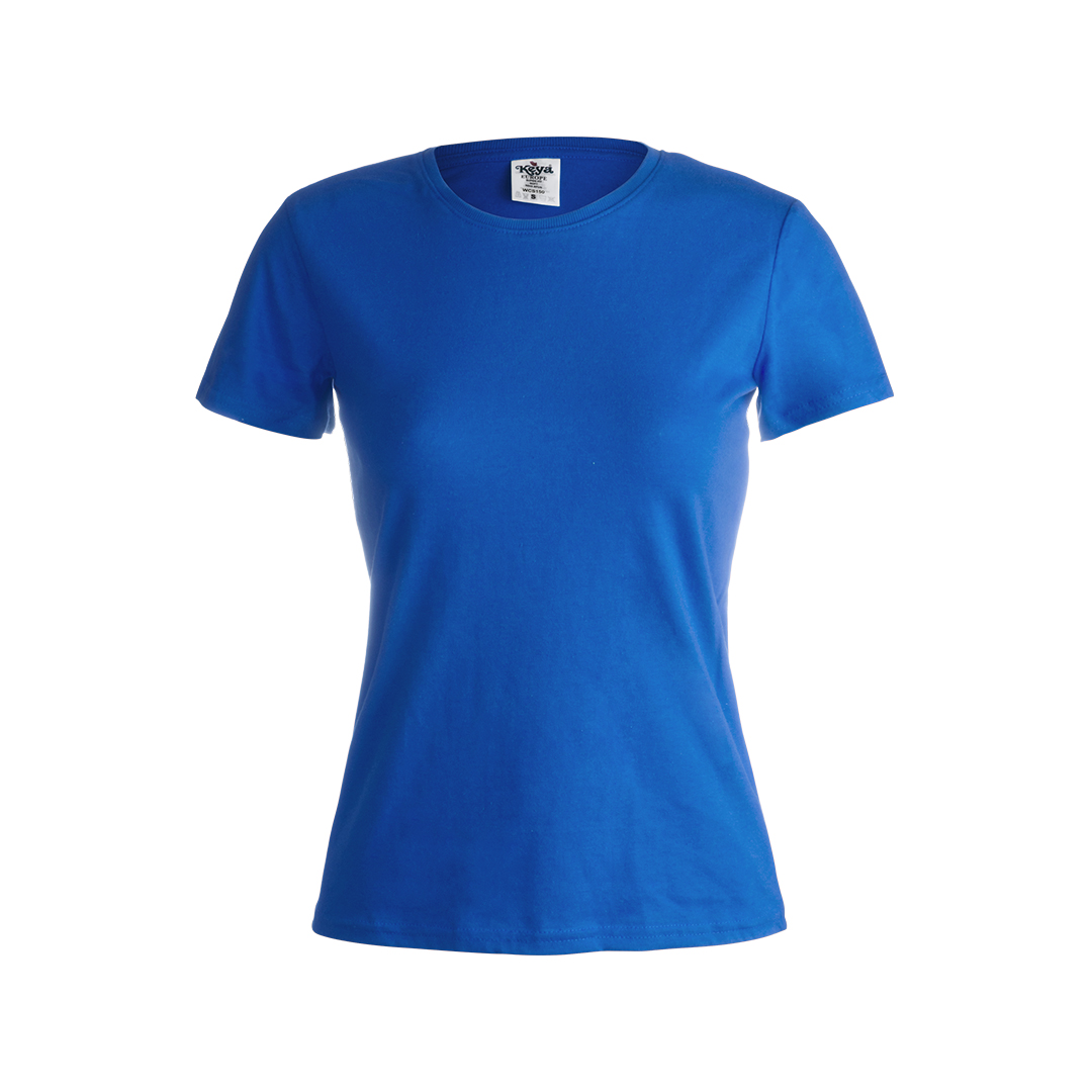 Camiseta Mujer Color "keya" Rosita azul talla S