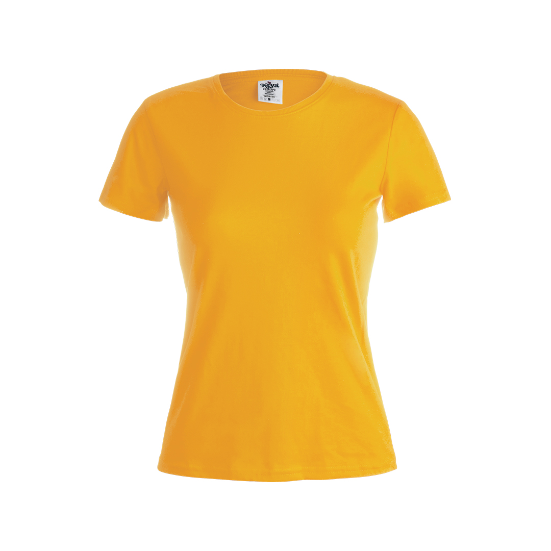 Camiseta Mujer Color "keya" Rosita dorado talla S