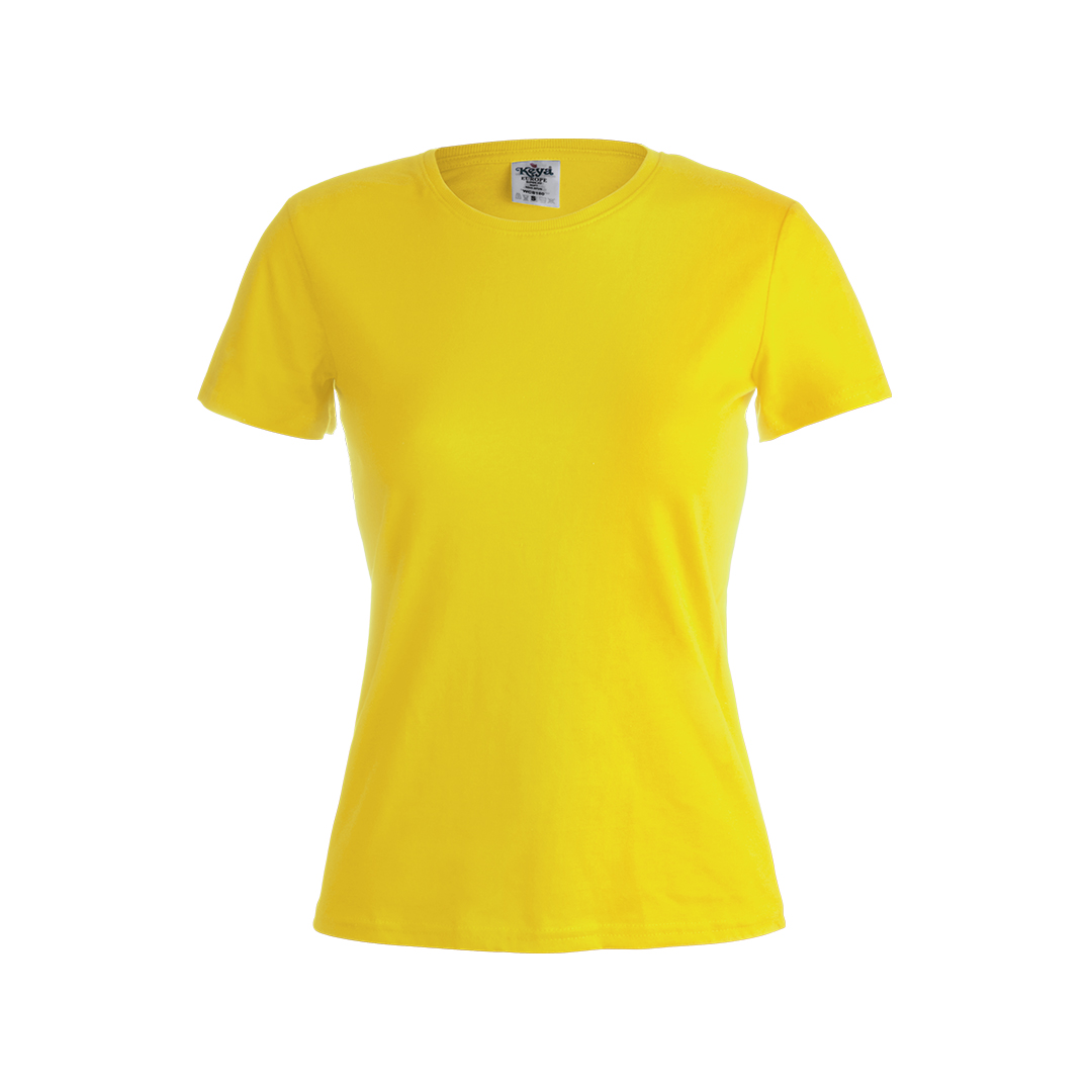Camiseta Mujer Color "keya" Enoree amarillo talla S
