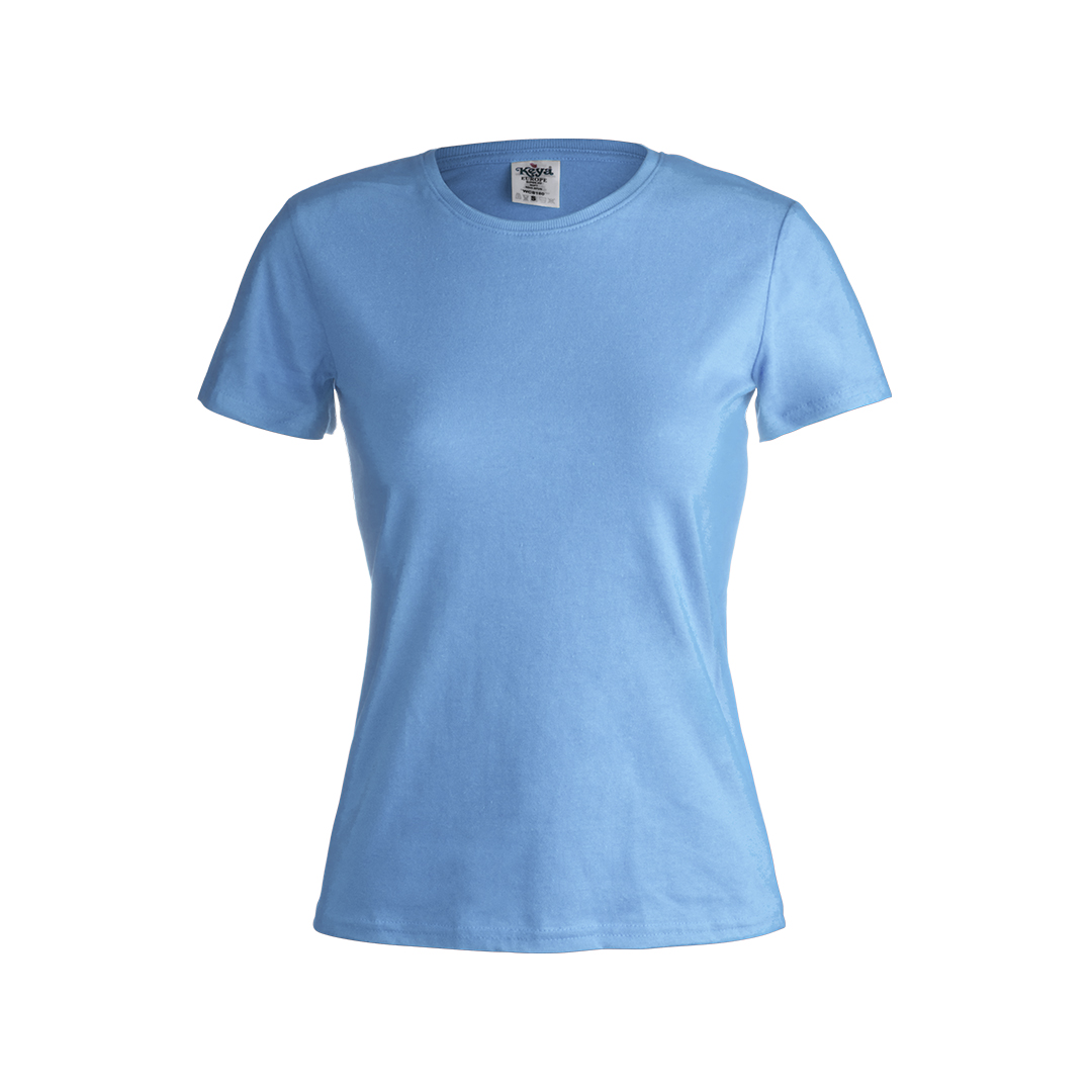 Camiseta Mujer Color "keya" Enoree azul claro talla S