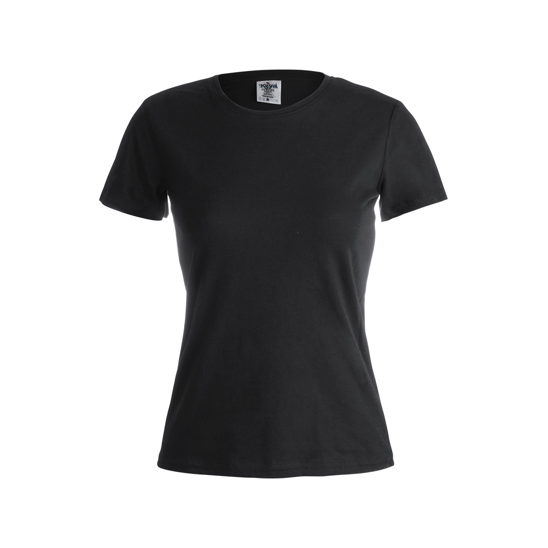 Camiseta Mujer Color "keya" Enoree negro talla XXL