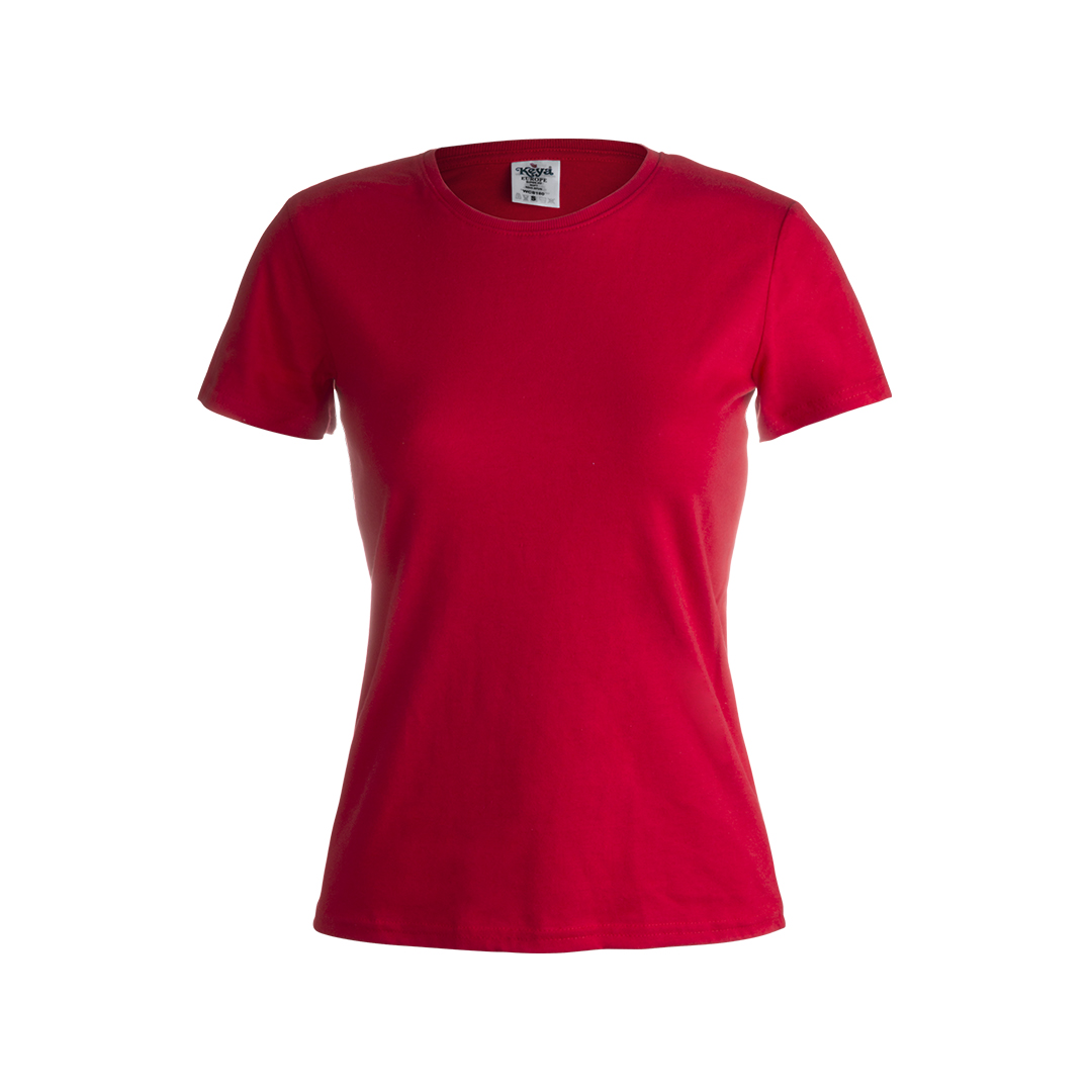 Camiseta Mujer Color "keya" Enoree rojo talla M