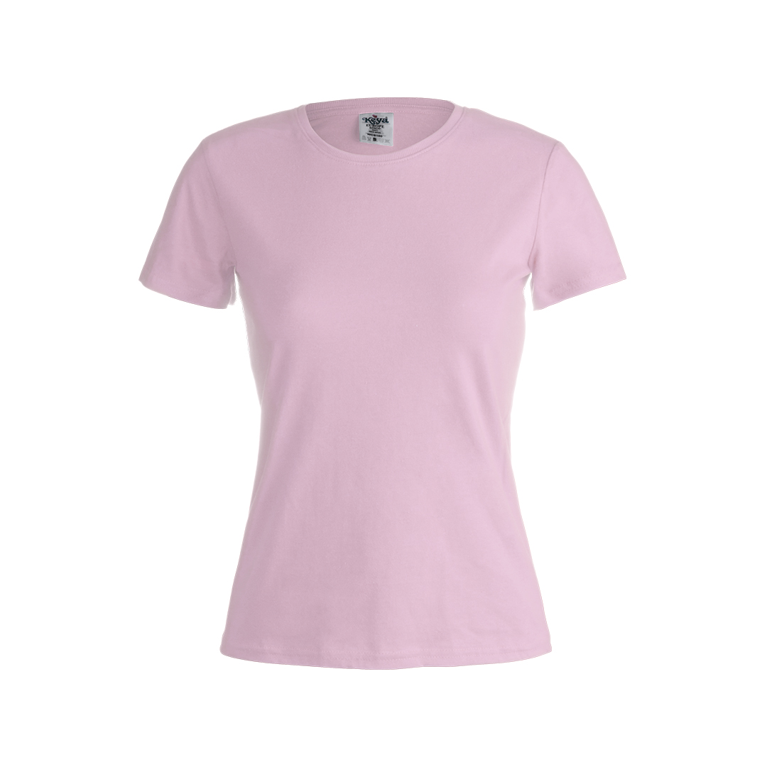 Camiseta Mujer Color "keya" Enoree rosa talla S