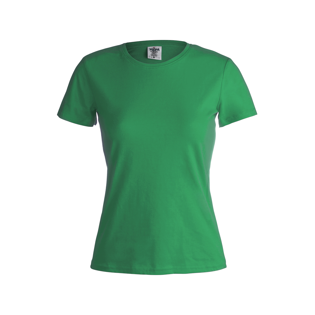 Camiseta Mujer Color "keya" Enoree verde talla M