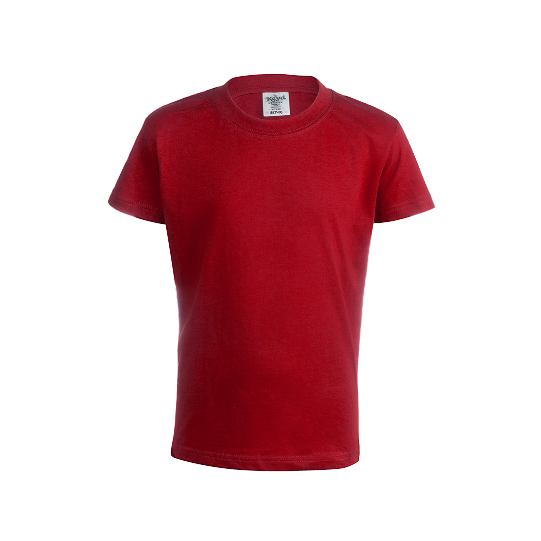 Camiseta Niño Color "keya" Birdsong rojo talla S