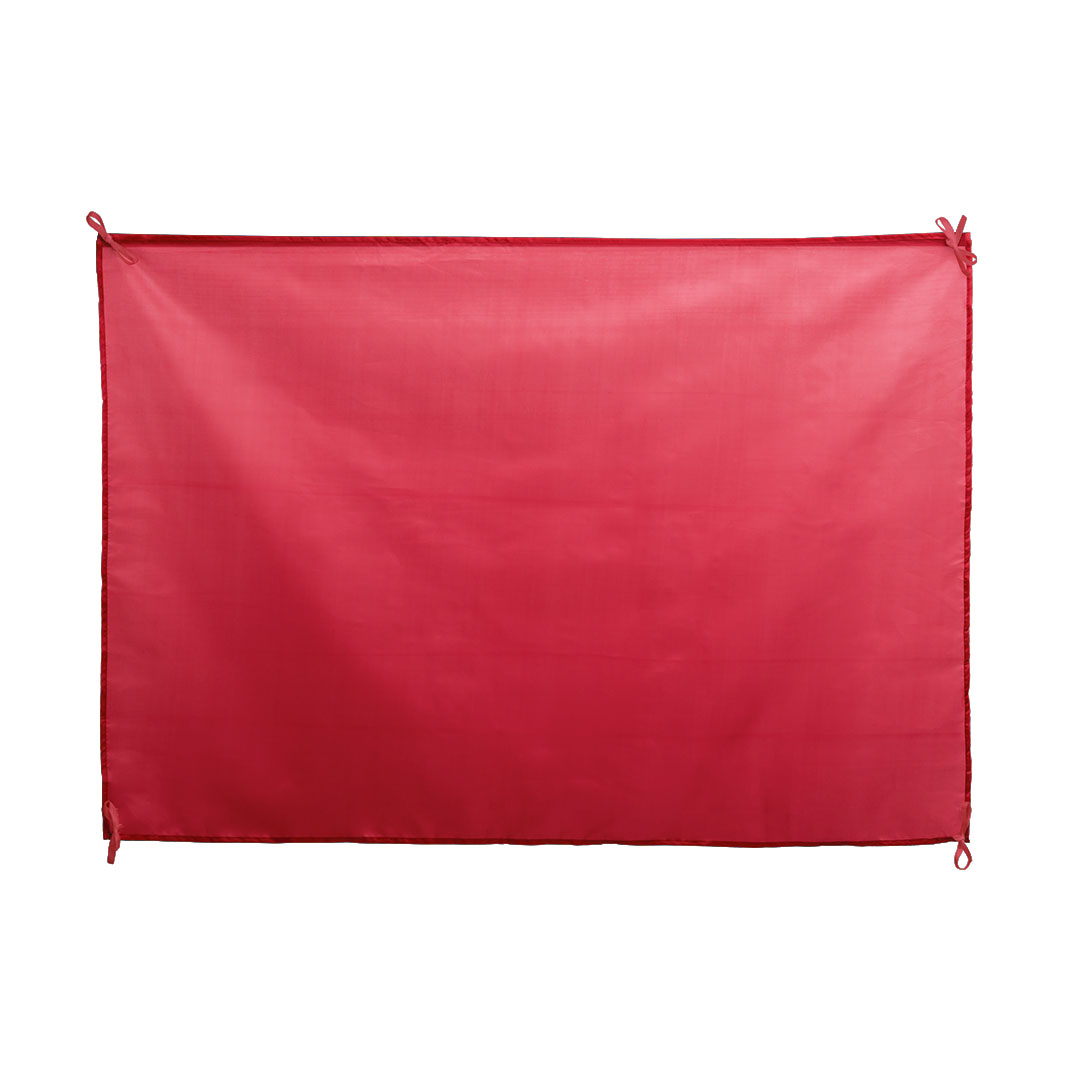 Bandera Arecibo rojo