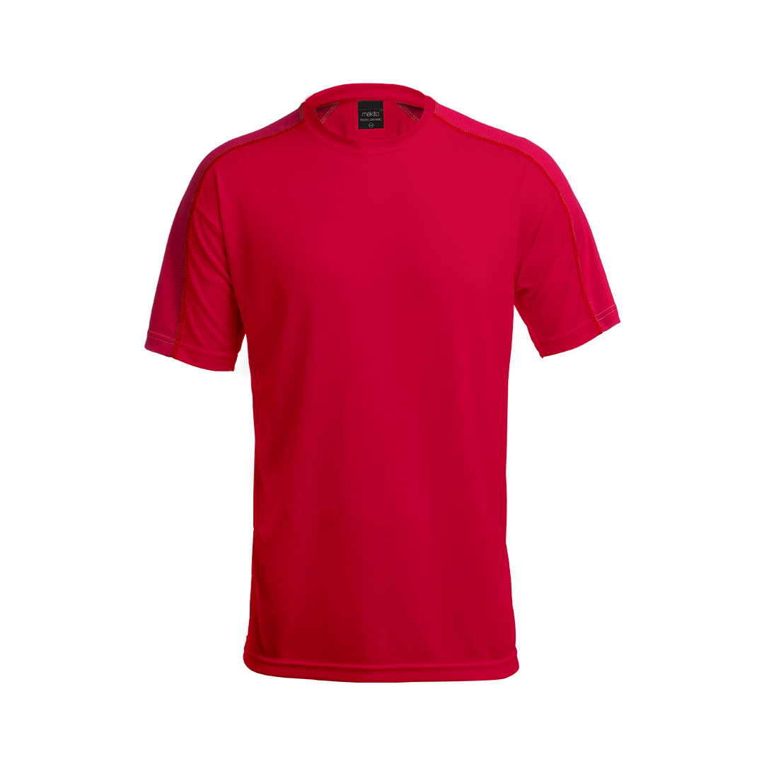 Camiseta Adulto Muskegon rojo talla S