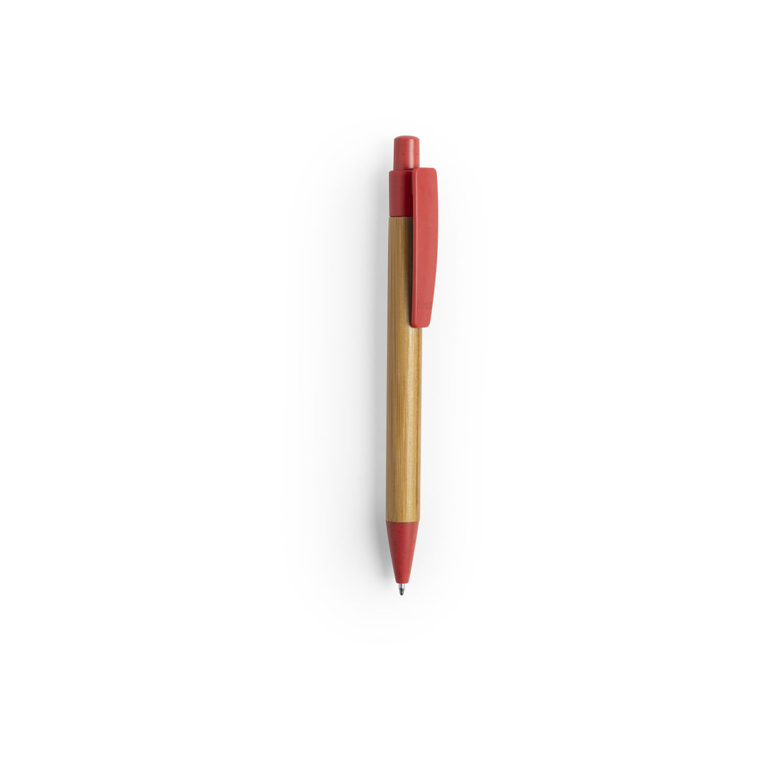 Bolígrafo Kensal rojo