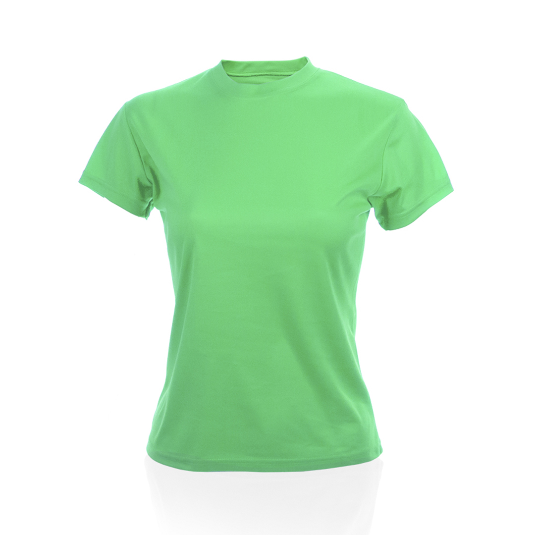 Camiseta Mujer Dumfries verde claro talla L