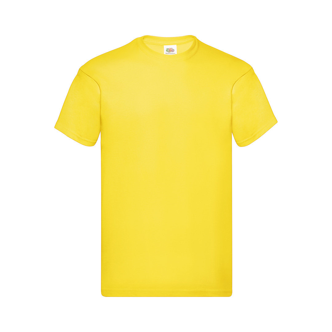 Camiseta Adulto Color Iruelos amarillo talla XL