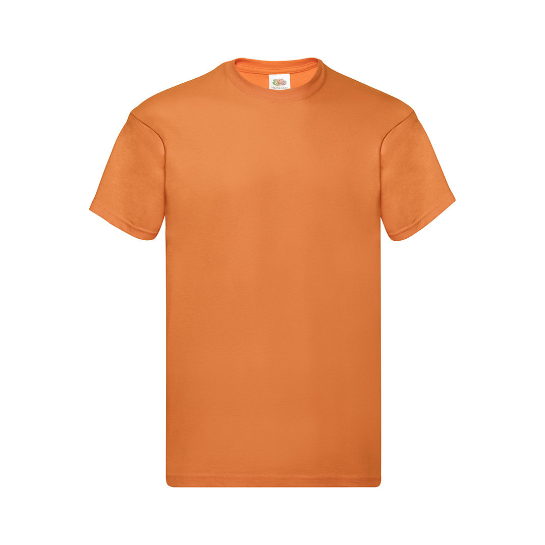 Camiseta Adulto Color Iruelos naranja talla M