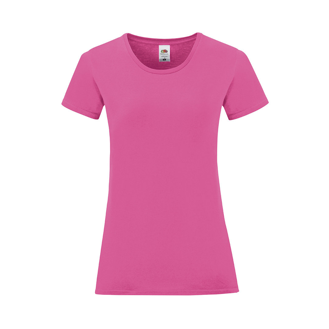 Camiseta Mujer Color Kilbourne fucsia talla XS