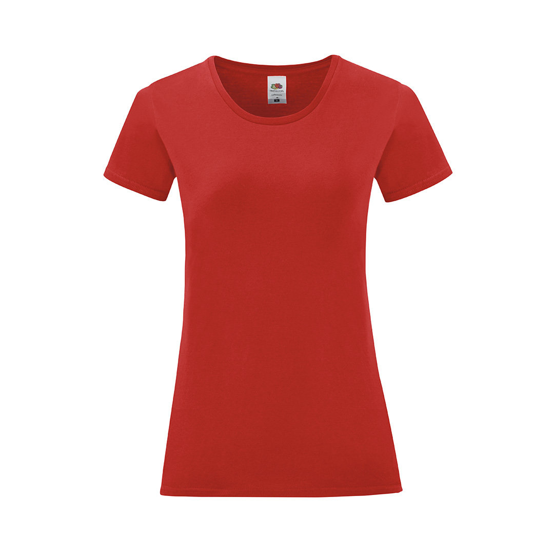 Camiseta Mujer Color Kilbourne rojo talla XL