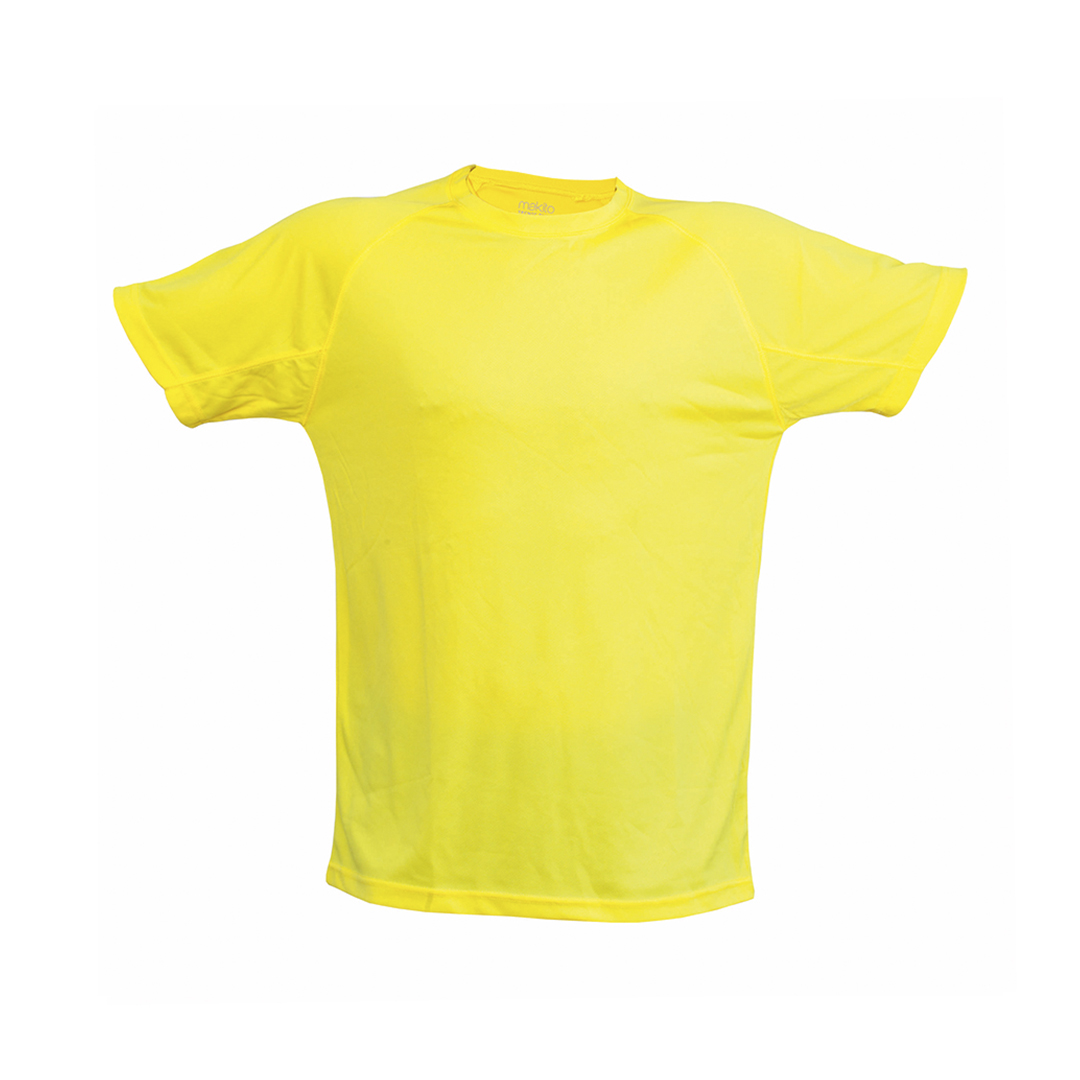 Camiseta Adulto Muskiz amarillo talla L