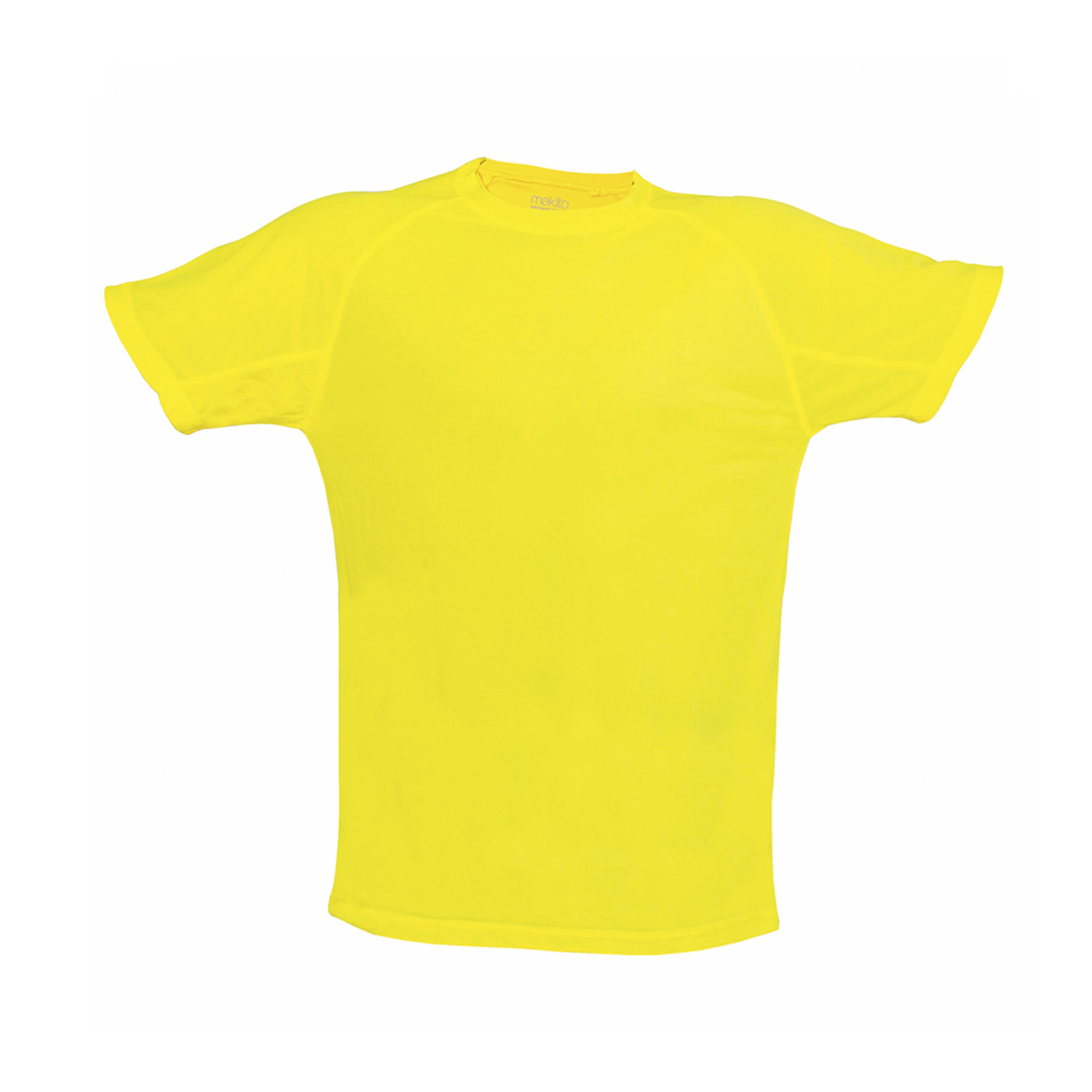 Camiseta Adulto Muskiz amarillo fluor talla M