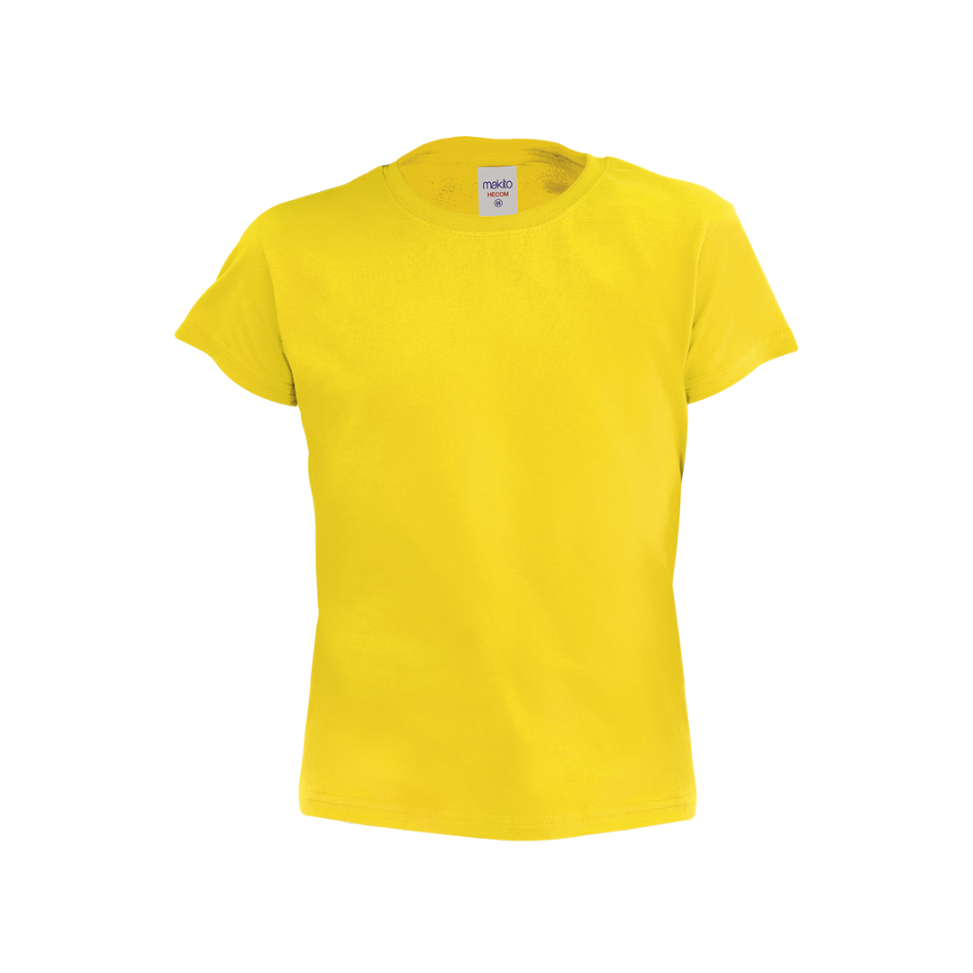 Camiseta Niño Color Valmy amarillo talla 05/04/2022