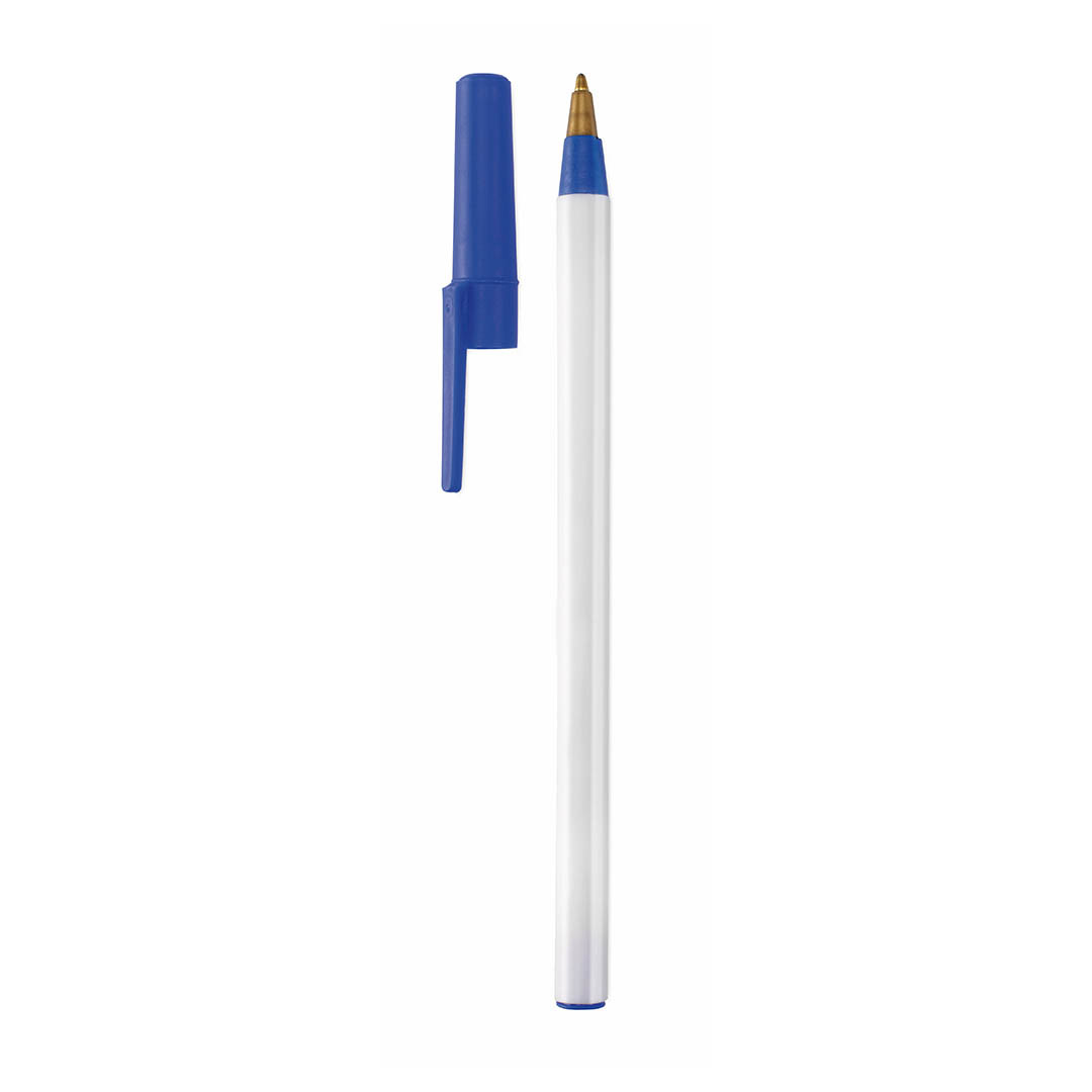 Bolígrafo DeForest blanco / azul