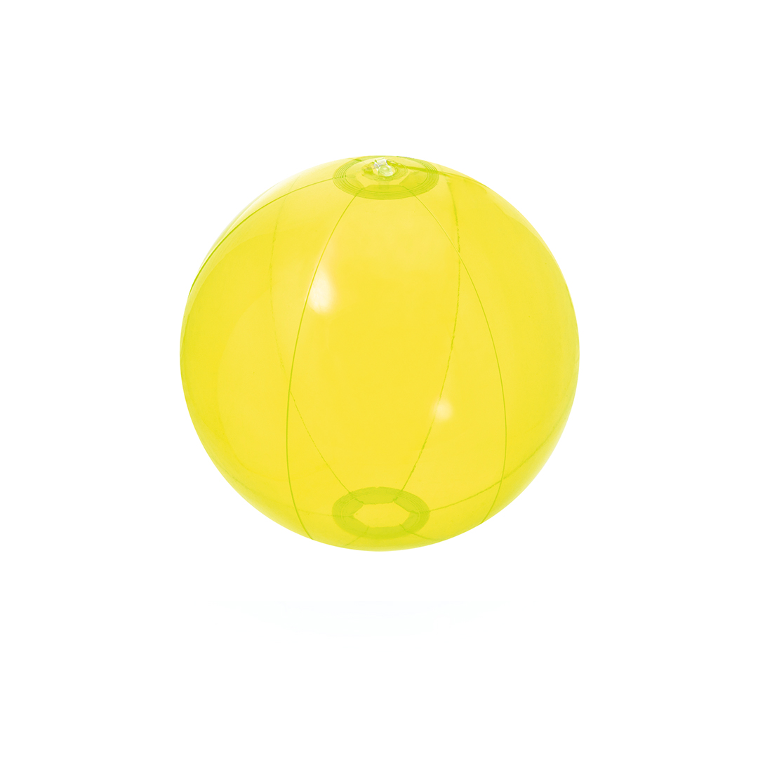 Balón Venus traslúcido amarillo