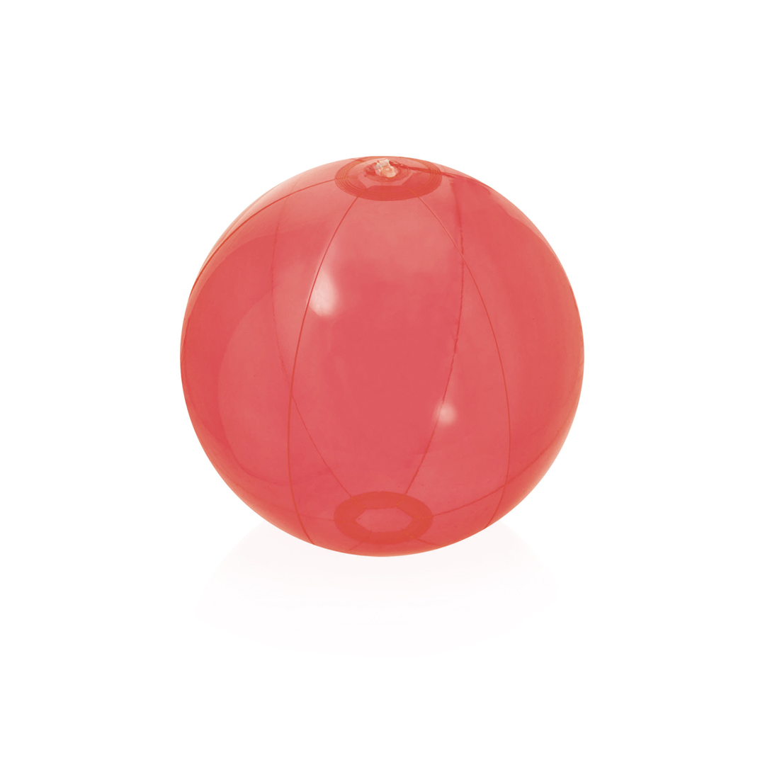 Balón Venus traslucido rojo
