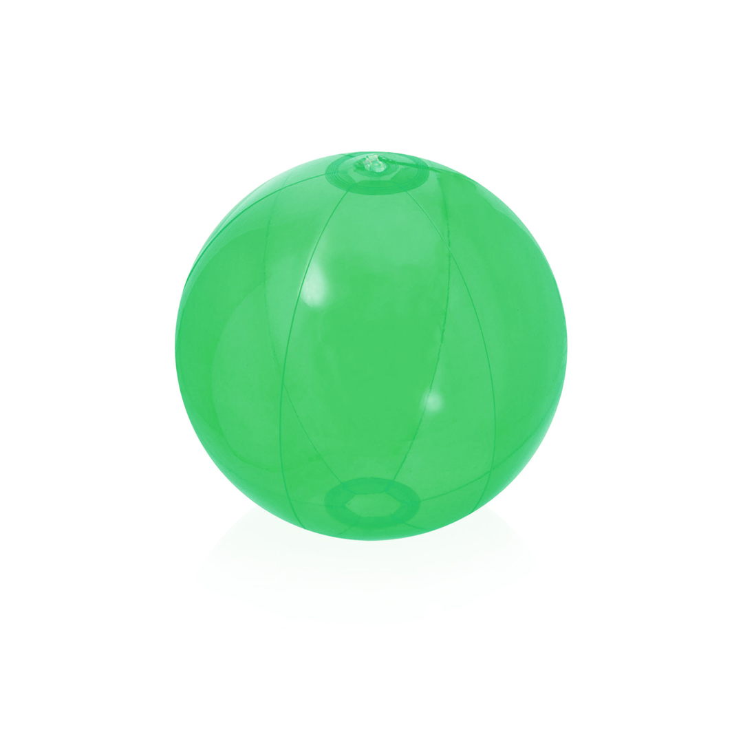 Balón Venus traslucido verde