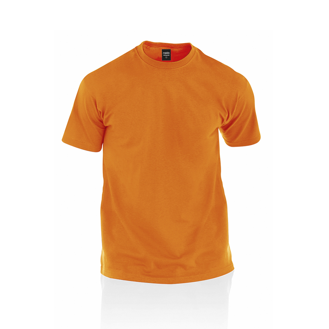 Camiseta Adulto Color Rowan naranja talla S