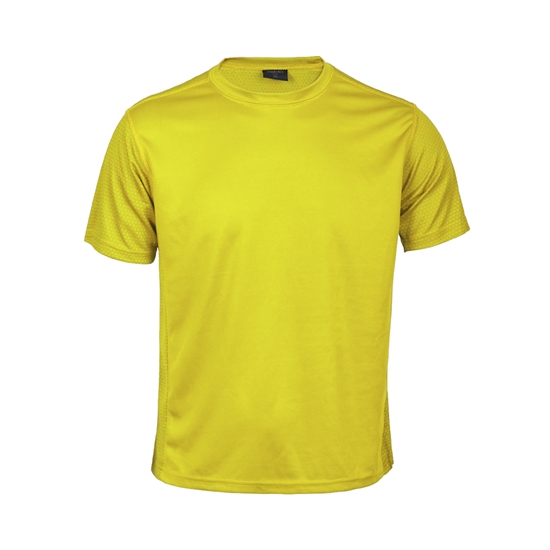 Camiseta Adulto Ravia amarillo talla S