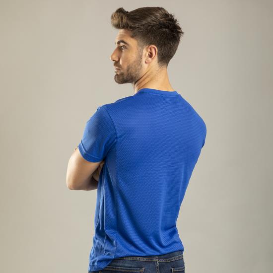 Camiseta Adulto Ravia azul talla S