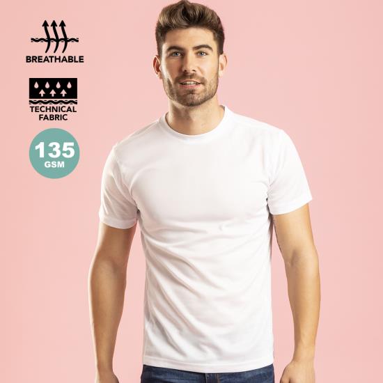 Camiseta Adulto Ravia blanco talla L