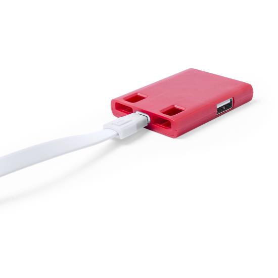 Puerto USB Orcutt rojo