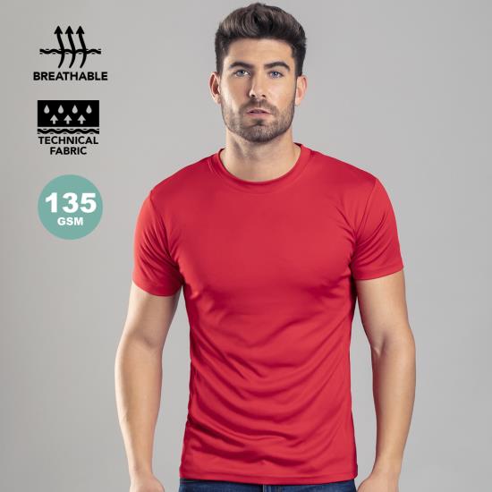 Camiseta Adulto Nauvoo rojo talla M