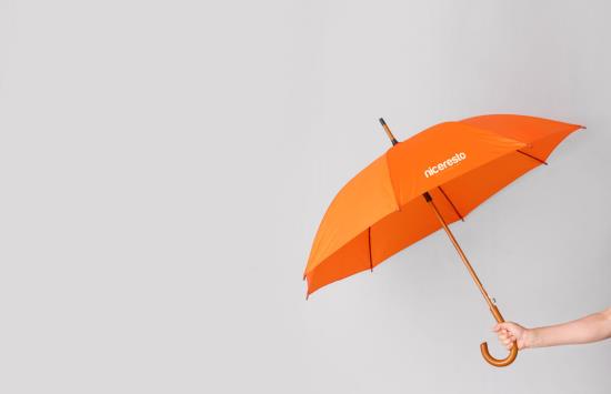 Paraguas Allison naranja