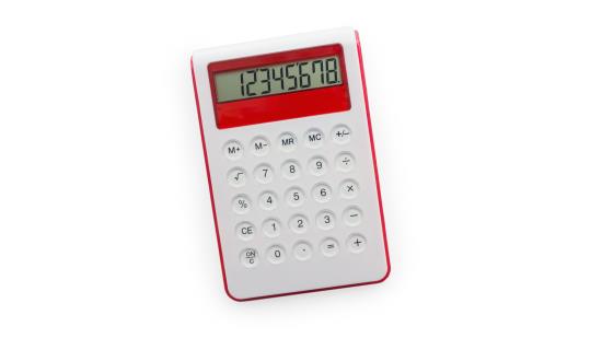 Calculadora Thiells rojo
