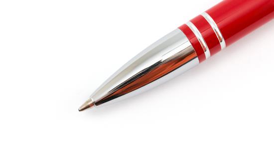 Bolígrafo Carrboro rojo