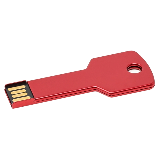 Memoria USB Key
Color rojo capacidad 16 GB