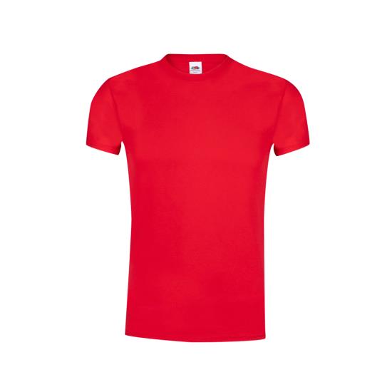 Camiseta Adulto Color Iruelos rojo talla M