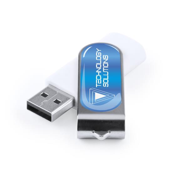 Memoria USB Clever blanco 16 GB