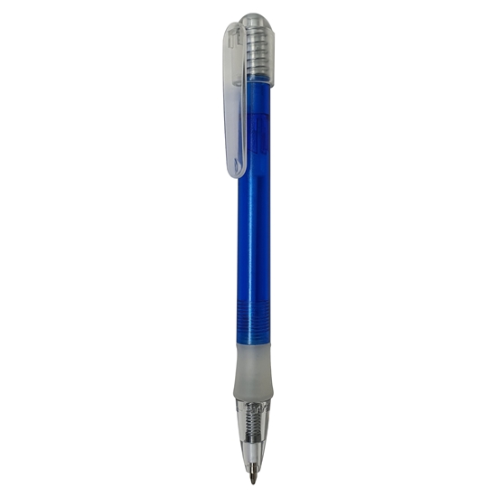Bolígrafo Oasis
Color azul marino y translúcido