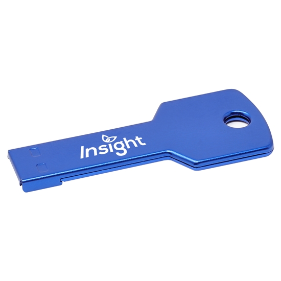Memoria USB Key
Color azul capacidad 16 GB