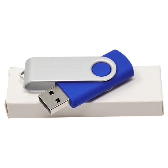 Memoria USB Twist
Color azul capacidad 16 GB