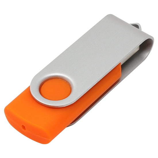 Memoria USB Twist
Color naranja capacidad 16 GB
