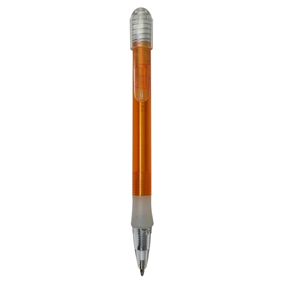 Bolígrafo Oasis
Color naranja y translúcido