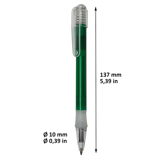 Bolígrafo Oasis
Color verde y translúcido