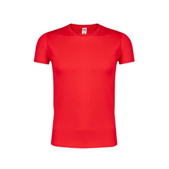 Camiseta Adulto Color Birchwood rojo talla S
