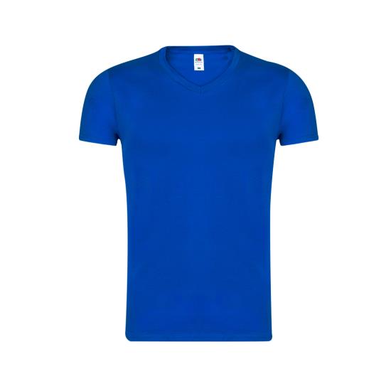 Camiseta Adulto Color Genola azul talla M