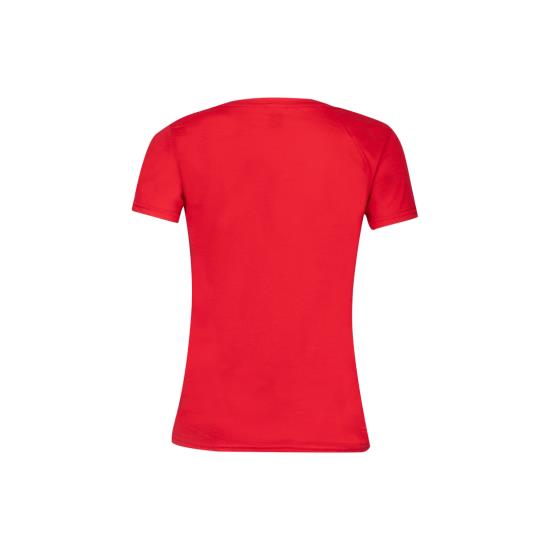 Camiseta Mujer Color Colonia rojo talla S