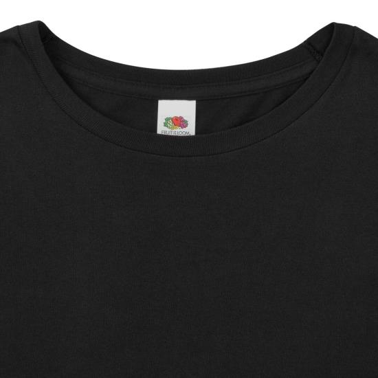 Camiseta Adulto Color Groton negro talla XL