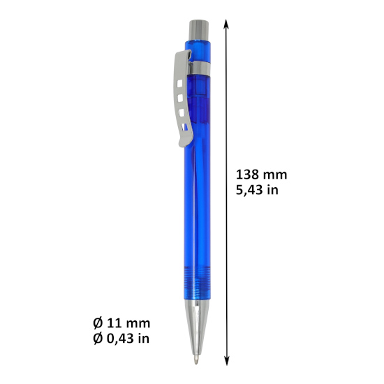 Bolígrafo Memphis ML
Color azul